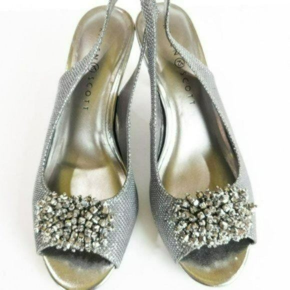 Karen Scott Breena Slingback Peep Toe Pumps - Picture 4 of 7